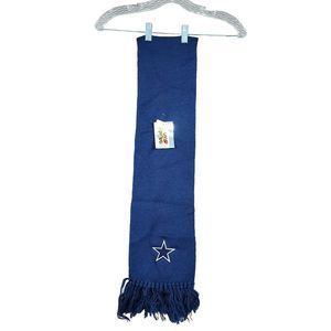 NWT Vintage Dallas Cowboys NFL Play Football Licensed  Winter Scarf Star Emblem